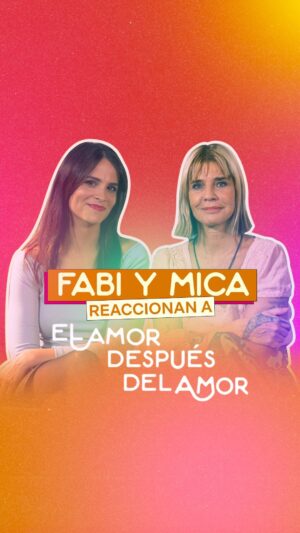 Micaela Riera Instagram - Así fue la reacción de @FabitaContenta cuando vio escenas de El amor después del amor por primera vez ❤️🥹