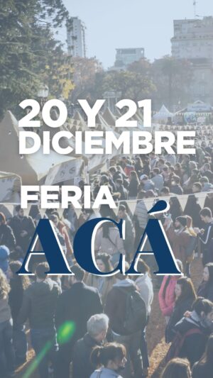 Micaela Riera Instagram - Una feria para celebrar lo nuestro 🇦🇷

Productores, gastronomía, música y cultura del país.

Vení a la Feria ACÁ 

📍 20 y 21 de diciembre
📌 Hipódromo de Palermo
⏰ 11 a 00 hs
🎟️ Entrada libre y gratuita