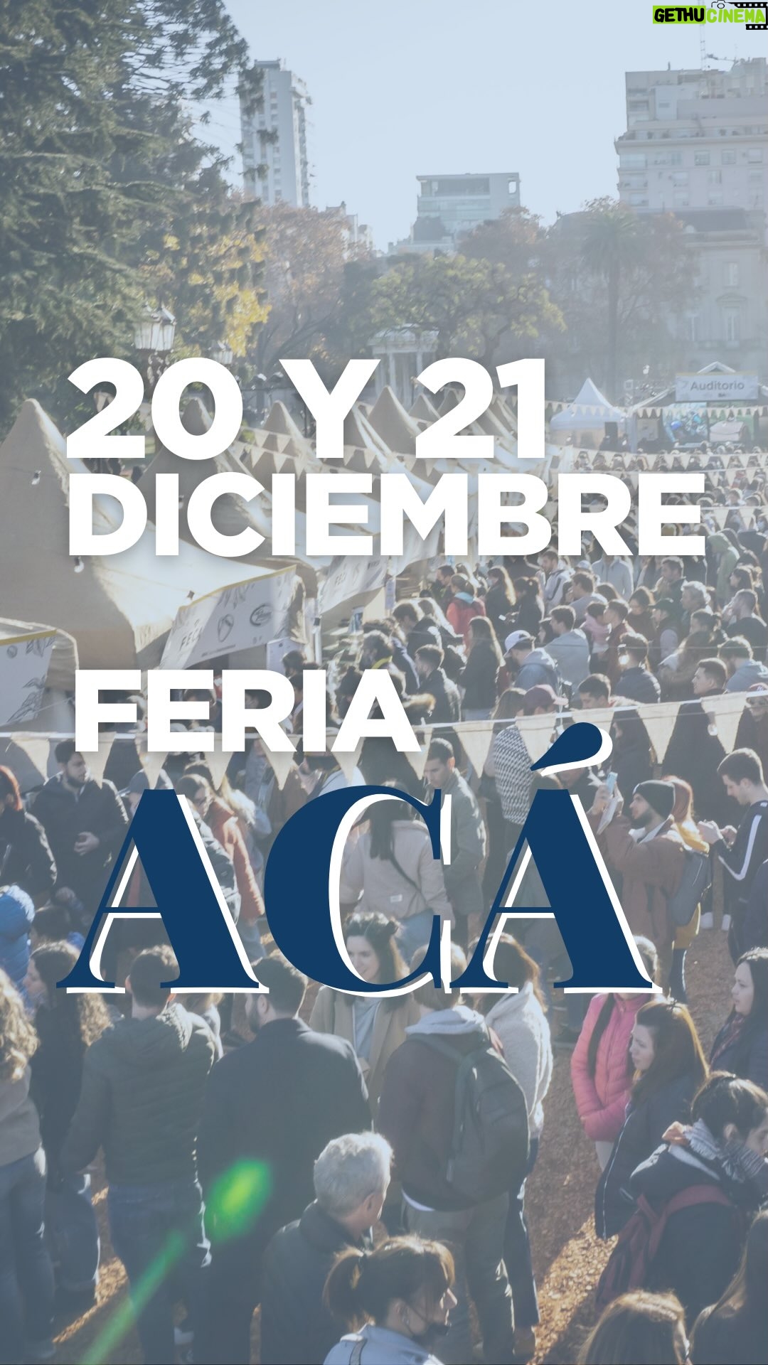 Micaela Riera - 3.3K Likes - Una feria para celebrar lo nuestro 🇦🇷

Productores, gastronomía, música y cultura del país.

Vení a la Feria ACÁ 

📍 20 y 21 de diciembre
📌 Hipódromo de Palermo
⏰ 11 a 00 hs
🎟️ Entrada libre y gratuita