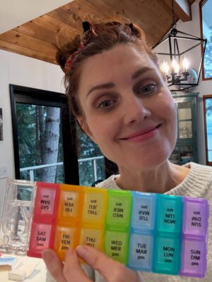 Michelle Harrison Instagram - After weeks of appointments, pathology reports and new medications i am told my margins are clear and tomorrow morning i will head i to my second reconstruction surgery. 🎉

It's been a lot of waiting in the unknown. Honestly, i don't know about you, but i find this SO difficult. Sitting and waiting. Not knowing how life will look. But it's in those quiet moments you are able to find what you are supposed to hear. Thank you cancer for another lesson in life. 🩷

My life is much slower these days. I've learned to be protective of my time. We never really know how much we have, and i want to be intentional with mine, and it's been so good. 🧡

I promised Christmas PJ pictures post surgery and that will definitely be happening. Thank you all for your love and prayers and support. I needed it, and felt it far and wide. 🧡❤️🩷💜♥️

I'll be down for the next few weeks, but i hope to be running in the forest again soon. 

Sending huge love to you all. 🫶🏻
