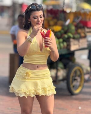 Milagros Flores Instagram - De paseo por Cartagena 🇨🇴✨
Feliz domingo gente bella 😘