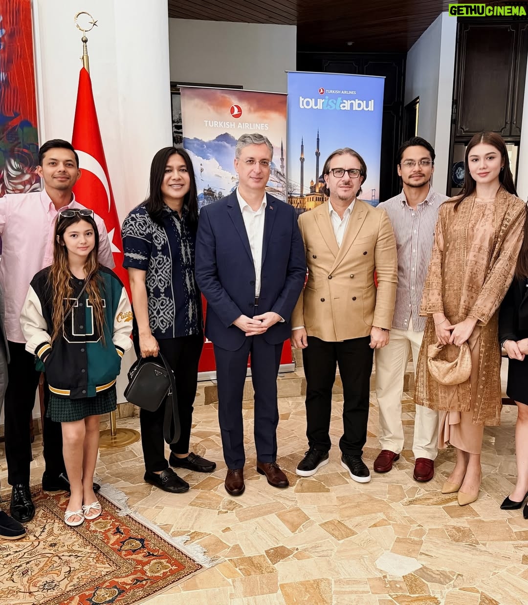 Mimi Lana - 93.3K Likes - Thank you to the Embassy of the Republic of Türkiye for a warm and welcoming morning gathering in celebration of World Turkish Coffee Day together with @turkishairlines ☕️✨A truly delightful start to the day. 🤍