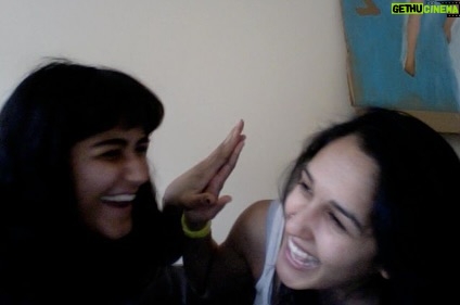 Mira Sethi - 8.3K Likes - cutiepie. artiste. giggler-in-chief over phone calls across oceans. you introduced me to tracy chapman when we were fourteen, forced me to go cycling with you in FCC park. thank you for your gumption. you say you’re shy, but you’re really just ethereal. i love you now and forever 
happy birthday @z0hman 🎈