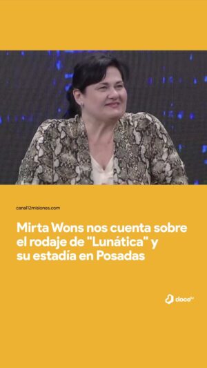 Mirta Wons Instagram - 🎬 Lunática, la nueva película del director Martín Basterretche, continúa su rodaje en Posadas con un equipo de 178 profesionales y un elenco encabezado por Magui Bravi, Ramiro Blas, Mirta Wons y Alan Madanes.
🌙 Mirta Wons contó que se enamoró de Posadas durante la filmación y elogió a Magui Bravi —a quien llamó “todoterreno”—. Sobre su rol, adelantó que interpreta a una enfermera “mala, tenebrosa y de pocas palabras”, en una historia donde se mezclan mundos y líneas temporales. También destacó el trabajo del equipo misionero y el apoyo del IAAviM a través del Programa Cash Rebate.
🎥 El proyecto se filma íntegramente en la ciudad, con locaciones como la Costanera, Villa Sarita, Bajada Vieja, hospitales y avenidas centrales. La Productora de la Tierra aporta un equipo técnico local y logística integral, en una coproducción que incluye capital privado y productoras de Misiones, Córdoba y La Plata.