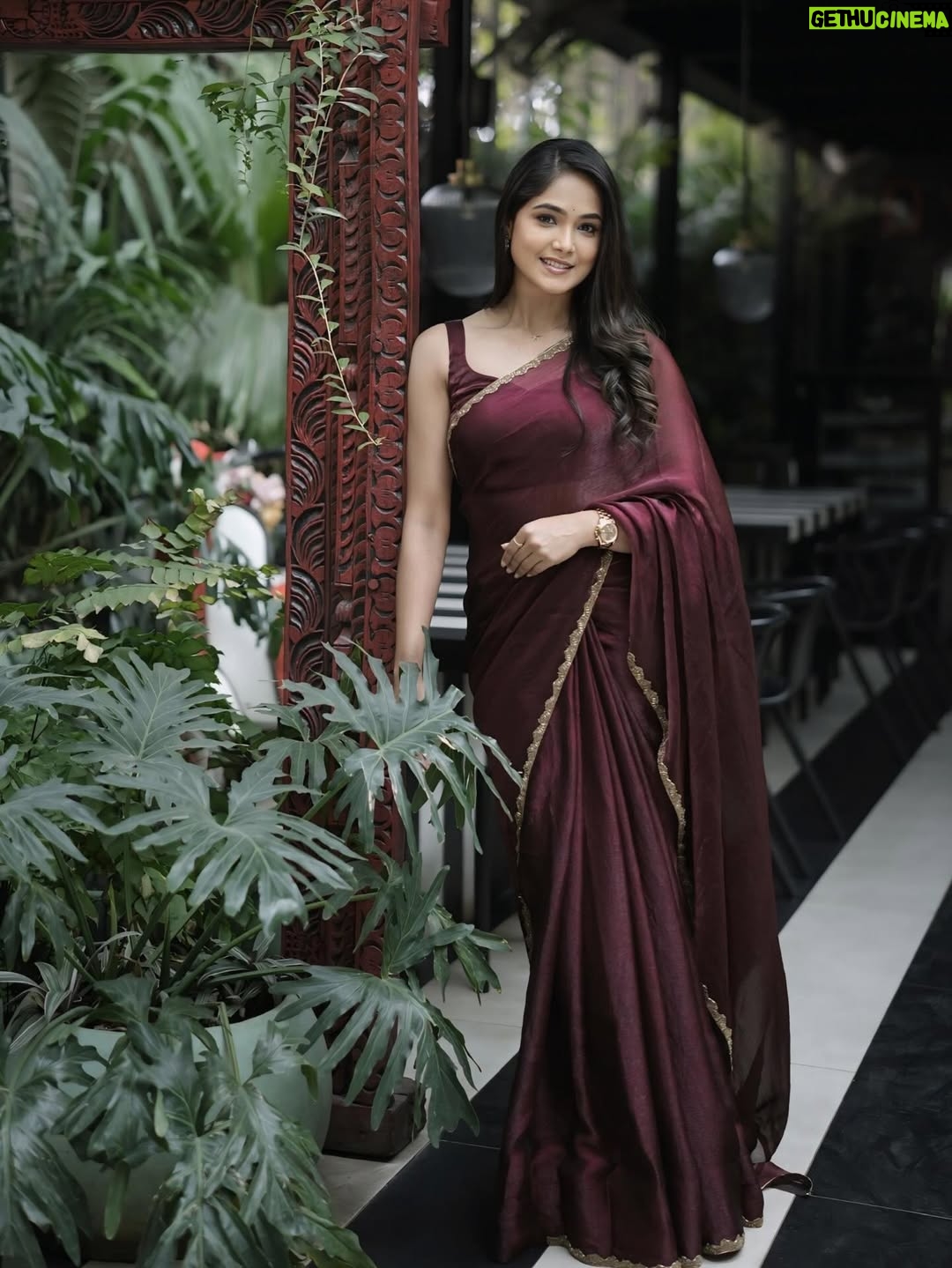 Mokshitha Pai - 73.5K Likes - Instead of focusing on how much you can accomplish, focus on how much you can absolutely love what you’re doing 😄

Lovely saree @cute_in_saree 
Blouse @advayabangalore 
MUA @makeoverwithtara_raam 
Hair @makeoverby_kusumakashyap 
Beautifully shot @rithi__photography 

#nimmamokshithapai #mokshi