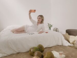 Morgan Lily Instagram - For @boy__smells 

NYC pop up @ 268 Elizabeth St, NYC

Directed by @alewm 
DP @wheresjd 
Stylist @ashzielinski 
HMU @bristinemakeup @elena.nheme