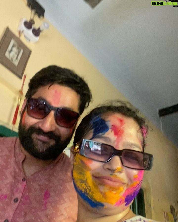 Moumita Tiya Mukherjee - 481 Likes - After marriage officially it’s our first holi celebration ❤️🧿 

#reels #photos #holi #happyholi #love #couple