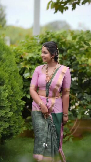 Mouna Guddemane Instagram - Ayyoo shivane ❤️
______________________________________________
Blouse: @versatile_design_studio 
Styling: @savitha_reddy 
Saree: @sri_sai_mysore_silks 
Jewellery: @desilverstudioblr 
MUA: @makeup_by_manju_ 
Hairdo: @makeover_with_manjula_ 
VC: @pkstudiophotography 
.
.
.
.
#mouna #mouna_guddemane #charu #instadaily #saree #foryou #instagood #fyp #trending #kannada