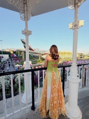 Mouna Guddemane Instagram - Royal mood activated.❤️🦋
.
.
.
.
.
#mouna #dubai #vacation #instagram #fyp