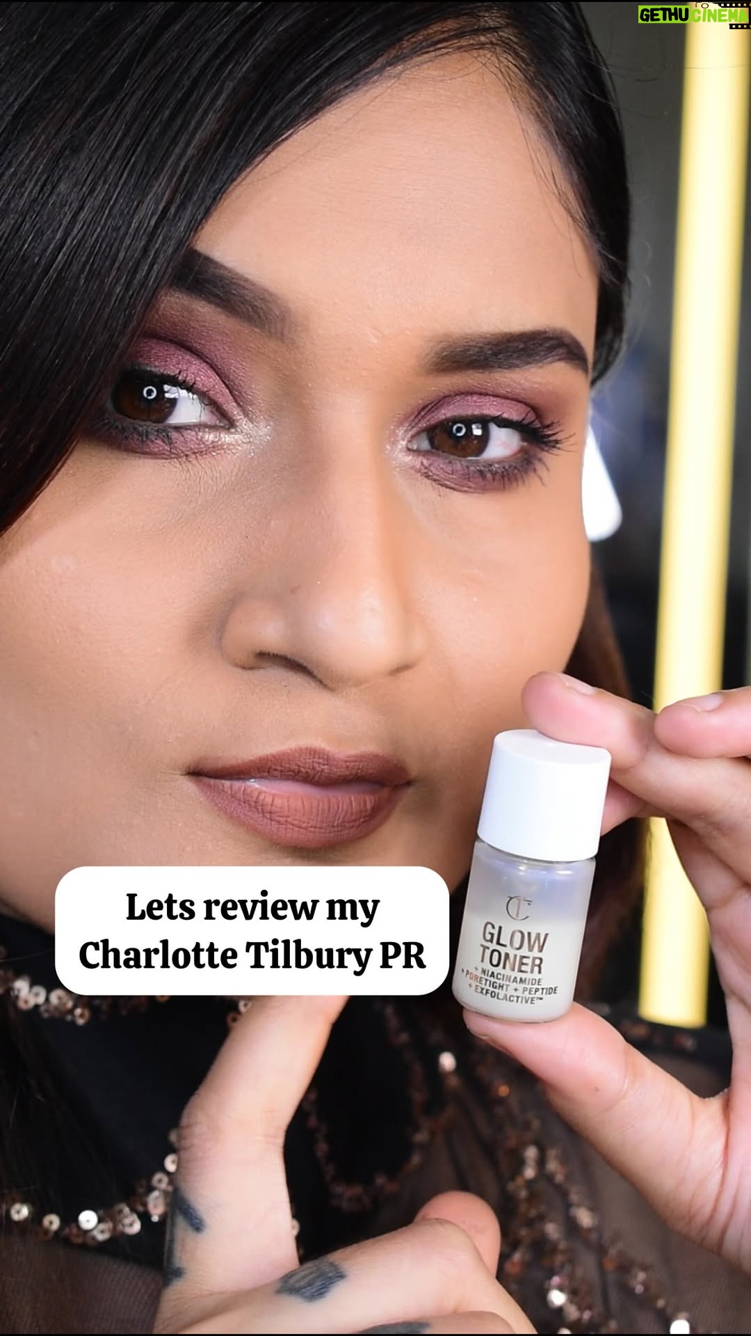 Mukul Richards - 3.8K Likes - This tiny PR is leaving a big hole in my pocket- yeap- i am buying the big size compact for my self. 
PR gifted by @napbynykaa 
Products in video along with shades - 
@charlottetilbury glow toner 
@charlottetilbury airbrush flawless finish compact in shade Medium 
@charlottetilbury luxury palette in shade The Vintage Vamp