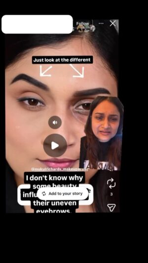 Mukul Richards Instagram - Handle has been hidden to protect this girl from getting unwanted comments/messages from followers.