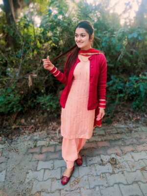 Muskan Thakur Instagram - 😍❤️😍
#ootd #punjabi #himachali #suit #girl #viral #trending #explore #muskan____thakur