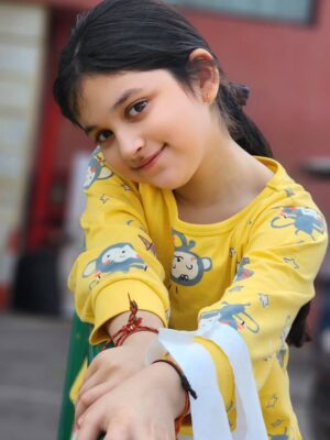Myra and Kiara Instagram - Happy Birthday, my sunshine Kiara🧿✨️💫🤍
Kiara, you both are my strength… my biggest blessings. The way you care, the way you love, the way you shine without even trying it makes me so proud of the person you are becoming. Watching you grow has been the most emotional, magical, and fulfilling journey of my life.
I pray you always keep that spark in your eyes and that softness and kindness in your heart.
I love you more than words will ever be able to explain. 💛✨🎂
You are a girl with dreams far bigger than your age so passionate, yet so focused on your acting and everything you believe in. Your simplicity, your innocence, and the grounded way you carry yourself is what makes you truly different. 🤍🧿
Thank you for choosing me as your mumma.🤗
Thank you for giving me so many reasons to smile.may this year bring you endless laughter, new adventures, and dreams that take you far.
Keep shining, my little star. I love you endlessly.🤍💫🧿
Mumma💫🙌🏻
