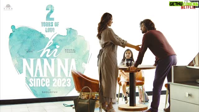 Myra and Kiara - 64.3K Likes - From the moments of making… 
to the moments of making us fall in love ❤️

#HiNanna is all about celebrating cinema and it will be cherished for many years to come 🫶🏻

#2YearsForHiNanna
Natural🌟 @NameisNani @mrunalthakur @shouryuv @MyrakiaraKhanna @heshamabdulwahab @sanujohnvarughese @kollaavinash
@vyraents @Tseries.official @TseriesSouthOfficial