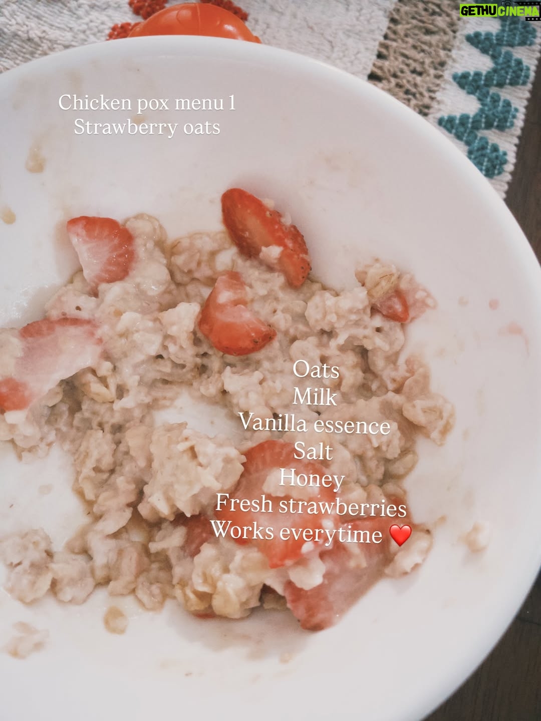 Nadia Aqilah - 867 Likes - Bayu’s chicken pox diaries and my new found love for daun semambu 🥹 Pertama kali jaga orang chicken pox (sama je perangai tak macam sakit pun 😂) but grateful this happens when I’m on my year end break 🥹 

Dah it’s a wrap for Bayu’s chicken pox. 5 days yang macam tabib 😂 Senja pulak some day eh 😌 Take care everyone xxx
