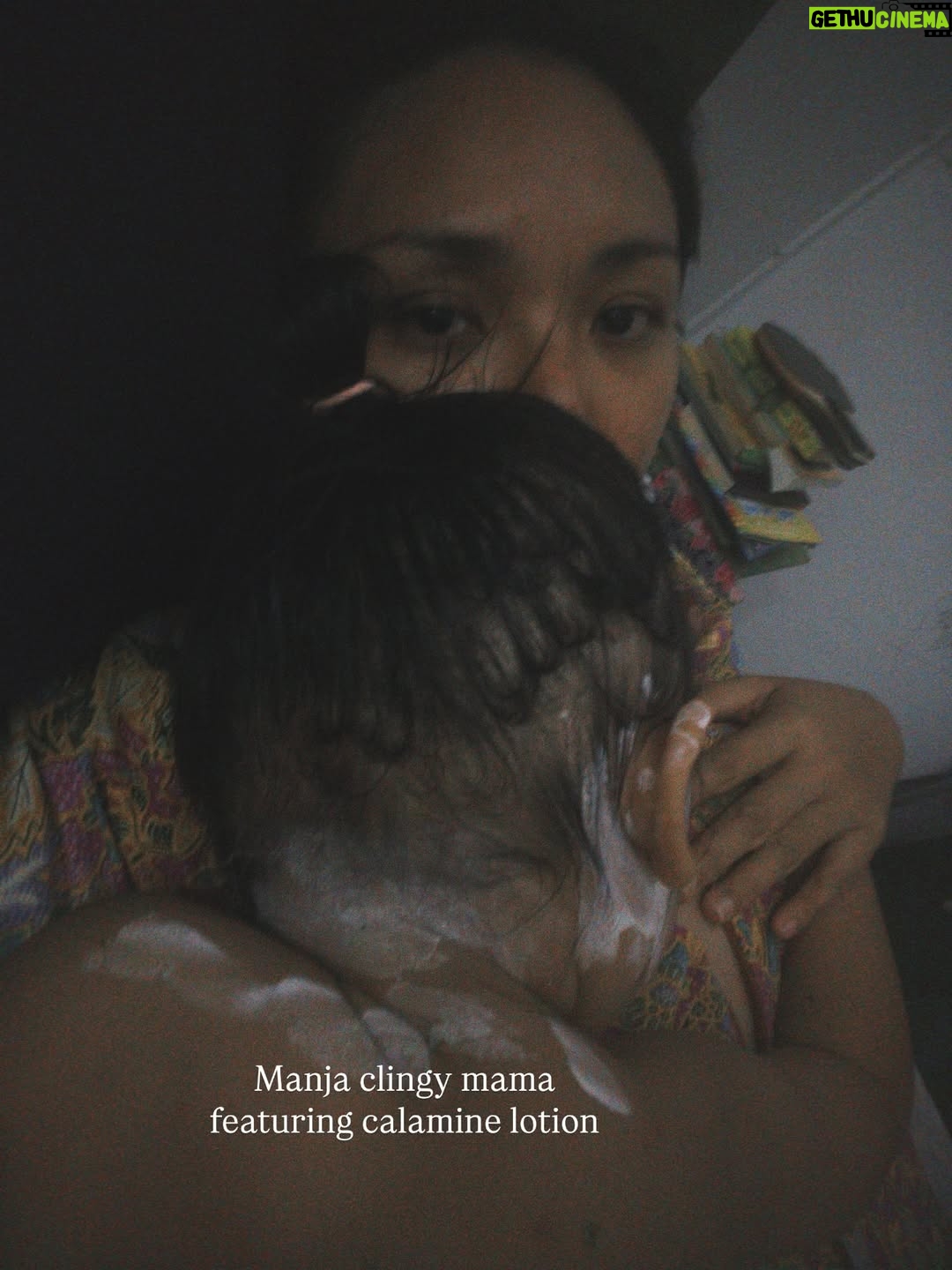 Nadia Aqilah - 867 Likes - Bayu’s chicken pox diaries and my new found love for daun semambu 🥹 Pertama kali jaga orang chicken pox (sama je perangai tak macam sakit pun 😂) but grateful this happens when I’m on my year end break 🥹 

Dah it’s a wrap for Bayu’s chicken pox. 5 days yang macam tabib 😂 Senja pulak some day eh 😌 Take care everyone xxx