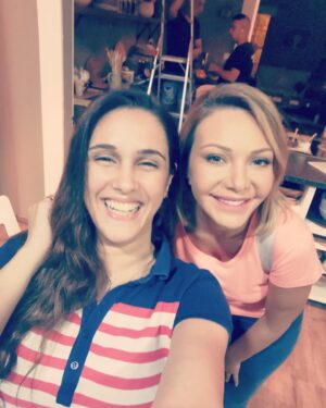 Nadine Tahseen Beck Instagram - ماريان العسل انا كتير سعيدة اني عرفتك صار عندي اخت مصرية قمرة ..شكرا على طيبتك ولطفك ..الله يخليلي ياكي ❤️❤️❤️