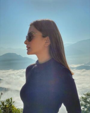 Namrata Shrestha Instagram - Feel the Feelings🤍. Drop the Story🌻! #goodmorning #haveagreatday #takecare #dherai #maya #namrataashrestha