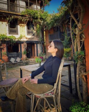 Namrata Shrestha Instagram - Feel the Feelings🤍. Drop the Story🌻! #goodmorning #haveagreatday #takecare #dherai #maya #namrataashrestha