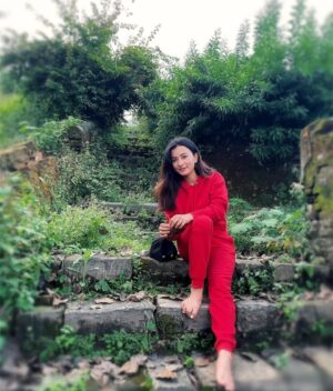 Namrata Shrestha Instagram - It might have been done before, but it hasn’t been done by you 🐒🌼🤍…. #goodmorning #haveagreatday #takecare #dherai #maya
