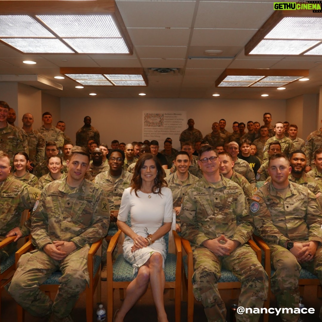 Nancy Mace - 8.4K Likes - To every man and woman who has worn the uniform of the United States, you carried the weight so the rest of us could live free.

We pray for those serving right now, far from home.
We pray for those who came home with scars seen and unseen.
And we remember, with full hearts, those who never returned home.

We will honor you not just today, but every day we live in the nation you've defended. Thank you. 🇺🇸