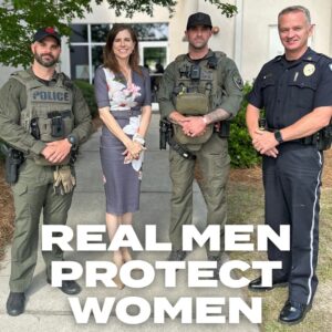 Nancy Mace Instagram - REAL MEN PROTECT WOMEN.