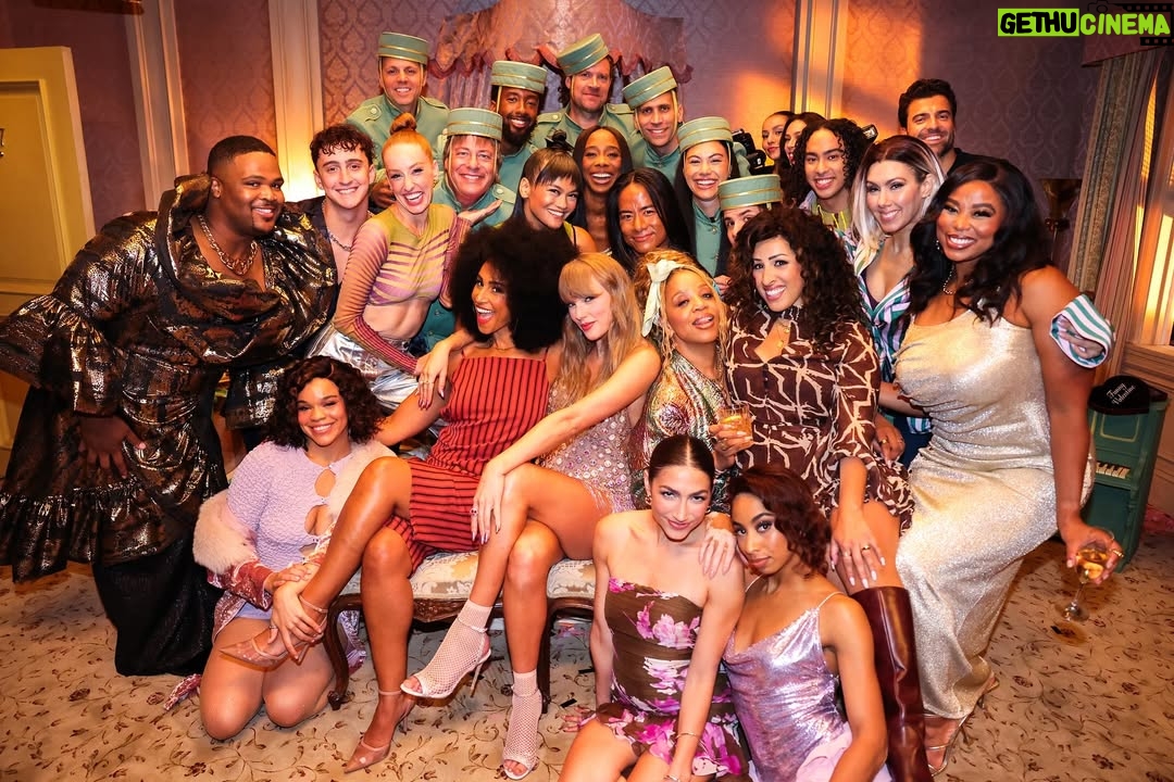 Natalie Lecznar - 31.5K Likes - The Fate of Ophelia Music Video 🧡 

It was such a dream to be reunited with our Eras Tour family for this project! The laughs, games, memories, and moments together were magic. We fit right back into place.

A huge thank you to the one and only @taylorswift Watching you create and seeing your vision come to life is such an inspiring process. So fun being back together in Showgirl land! 

@nopenother you light up every room you enter and it’s fun to see the magic your create in the room reflect onto the screen. @amandabalen thank you for being the best captain, always in awe of you and how you effortlessly manage all the hats you wear. 

I hope everyone enjoys this music video and has as much fun watching it as we did together making it! Full video out on YouTube! 

Director: Taylor Swift | @taylorswift 
Editor: Chancler Haynes | @chancler 
Cinematographer: Rodrigo Prieto | @rpstam 
Production Designer: Ethan Tobman | @ethantobman 
Choreographer: Mandy Moore | @nopenother 
Associate Choreographer: Amanda Balen | @amandabalen 
Producer: Jil Hardin | @jilyjill 
1st AD: Anthony Dimino | @dimino.anthony 
VFX: House of Parliament | @prlmt 
Steadicam: Colin Anderson 
Costumes: Joseph Cassell | @josephcassell1 
Wardrobe: Ariel Tunnel | @arieltunnell 

#thefateofophelia #thefateofopheliamusicvideo #thelifeofashowgirl