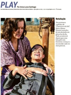 Nathalia Dill Instagram - Bastidores de Valiana ❤️‍🩹 em #GuerreirosDoSol, porque hoje tem mais capítulos disponíveis no @globoplay @globoplaynovelas.