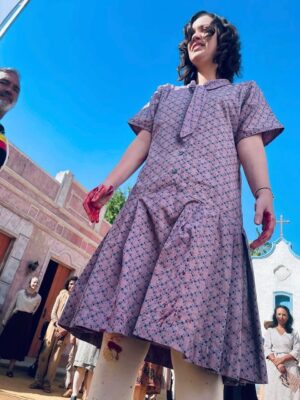 Nathalia Dill Instagram - Bastidores de Valiana ❤️‍🩹 em #GuerreirosDoSol, porque hoje tem mais capítulos disponíveis no @globoplay @globoplaynovelas.