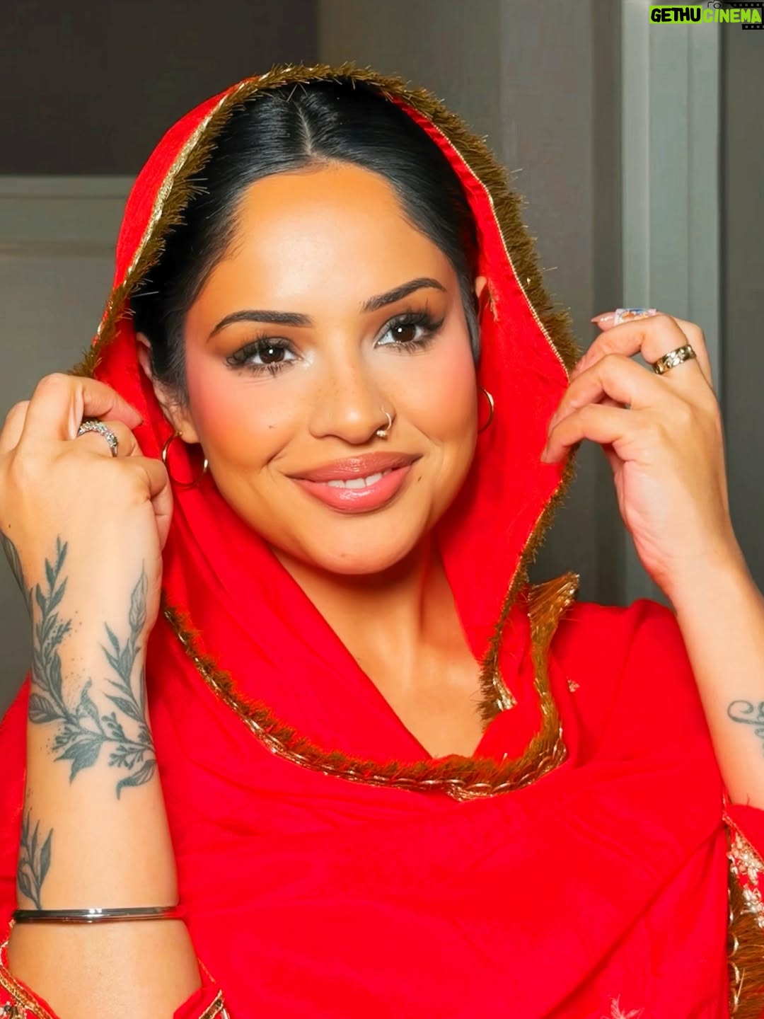 Navpreet Banga - 2.1K Likes - Surmedani eyes, vintage Punjabi soul.❤️❤️✨ 
@glamwnav understood the assignment 🤍