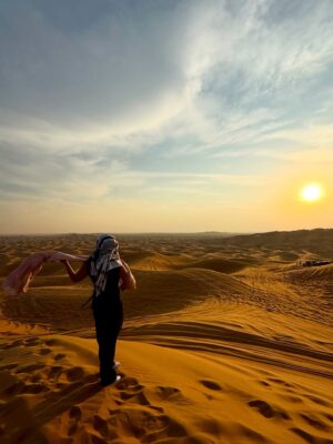 Navpreet Banga Instagram - Habibi, come to Dubai 🐫🐪 🌴✨