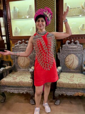 Neeti Palta Instagram - Late for the Ambani wedding?
.
.
#loverajasthan