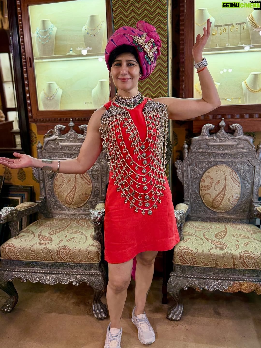 Neeti Palta - 1.6K Likes - Late for the Ambani wedding?
.
.
#loverajasthan