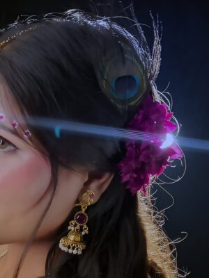 Neha Rana Instagram - 🦚✨🤌
.
.
#radhakrishn #peacockfeather #picture #photo #pictureoftheday #explore #neharana #fyp