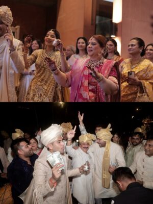 Neha Vora Jhaveri Instagram - My baby brother is actually married and my heart is so, so full 💛What a beautiful wedding, what a beautiful start to their forever. @saachi50 , welcome to our crazy, loving family, you’ve added so much warmth and ‘Ronak’ to our lives already 😘🤗 @thetrulylitwedding
#SachMeinRonakAaGayi @ronakk18
