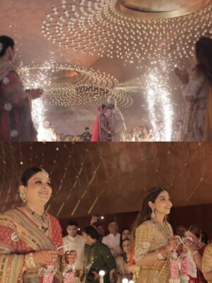 Neha Vora Jhaveri Instagram - My baby brother is actually married and my heart is so, so full 💛What a beautiful wedding, what a beautiful start to their forever. @saachi50 , welcome to our crazy, loving family, you’ve added so much warmth and ‘Ronak’ to our lives already 😘🤗 @thetrulylitwedding
#SachMeinRonakAaGayi @ronakk18