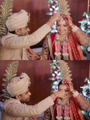 Neha Vora Jhaveri Instagram - My baby brother is actually married and my heart is so, so full 💛What a beautiful wedding, what a beautiful start to their forever. @saachi50 , welcome to our crazy, loving family, you’ve added so much warmth and ‘Ronak’ to our lives already 😘🤗 @thetrulylitwedding
#SachMeinRonakAaGayi @ronakk18
