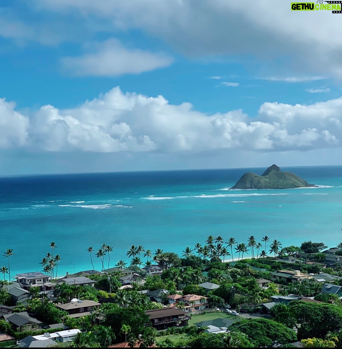 Nelydia Senrose - 118.2K Likes - I made it to the top of Lanikai Pillbox! 
The hike was CHALLENGING & a DIFFICULT one for me 😭
( tak suka hiking tolong la faham)
But gotta admit the view was spectacular and breathtaking. 
Worth every pain and tears
(I literally cried ok) almost gave up too!!! Such a cry baby lol
.
Swipe most left to see monkey with a banana 🐒🍌