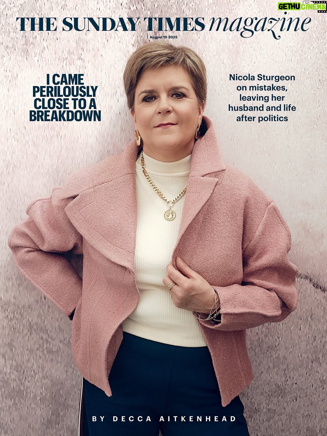 Nicola Sturgeon - 9.3K Likes - Recently, I photographed Nicola Sturgeon @nicolasturgeon 🩷

The Sunday Times calls her the most successful female politician after Thatcher. In person, what I saw was different: vivid, powerful, human.

We collaboratively captured some of that on camera; a rare glimpse into a world of women who navigate the incredible personal brand challenges in the world of politics.

Typically, when I photograph women politicians, every smile, every outfit, every pose is negotiated like it’s a national security threat.

Advisers tell them to play it safe - neutral colours, careful poses, a tightly controlled image. It’s meant to protect them from criticism that could be a distration to their political goals. But it also hides what makes them relatable.

Meanwhile, celebrities can fall out of nightclubs at 3am and people trust them to perform a brain surgery on their baby. We’ll use their healthcare and beauty products because they wouldn’t lie to us, would they? 

This is an interesting parradox. We need women in power. We need people to think that a woman in charge of the decisions that affect her life is the coolest thing a woman can do. It’s hard to do that without showing personaility.

Politics is an old brand colliding with a modern reality. Authenticity is becoming the dominant currency in society. Does the future of leadership belong to those who dare to be seen in full?

📷 @saneseven 
Picture editor @russocphoto 
Stylist @kate_barbour 
MUAH @emmasleon 
Interview @decca_aitkenhead 

#nicolasturgeon #sundaytimes