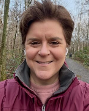 Nicola Sturgeon Instagram - Winter walk on last day of 2025. 

Feeling reflective (and looking a bit weather beaten!). Next year heralds a big transition for me as I will leave the Scottish Parliament after 27 years as an MSP. However, the inevitable sadness of that moment is more than balanced by a feeling of certainty that the time is right and eager anticipation for all that lies ahead.

Happy Hogmanay to everyone - and best wishes for 2026!