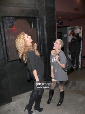 Nicole Eggert Instagram - Was such a fun night out taking my youngest to my old stomping grounds at @rainbow.bar.and.grill , @thewhiskyagogo to see @sugarfixtheband ! Thank u @branderoderick for the invite @keegan.eggert @indiaelkin_  and @samelkin and I had a blast!🌈🎸🤘🏼#blacksabbathknights #sunsetstrip