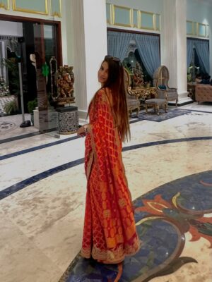 Nidhy Tiwari Instagram - Where culture meets couture! ā„ļøāØ
