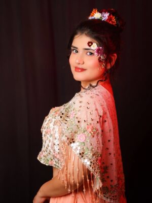 Niharika Mishra Instagram - The blooming is delayed, not denied🌷
.
.
💄Makeup Nails & Styling @makeover_storiesss
📸Behind the lens @sonu_photography_hyderabad
