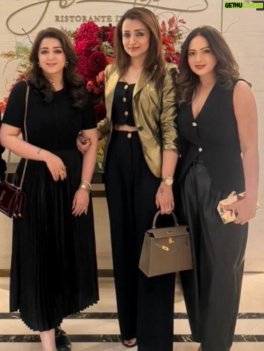 Nikesha Patel - 59.4K Likes - Girls trip reunion! #dubai #bluewaterisland @trishakrishnan  @charmmekaur