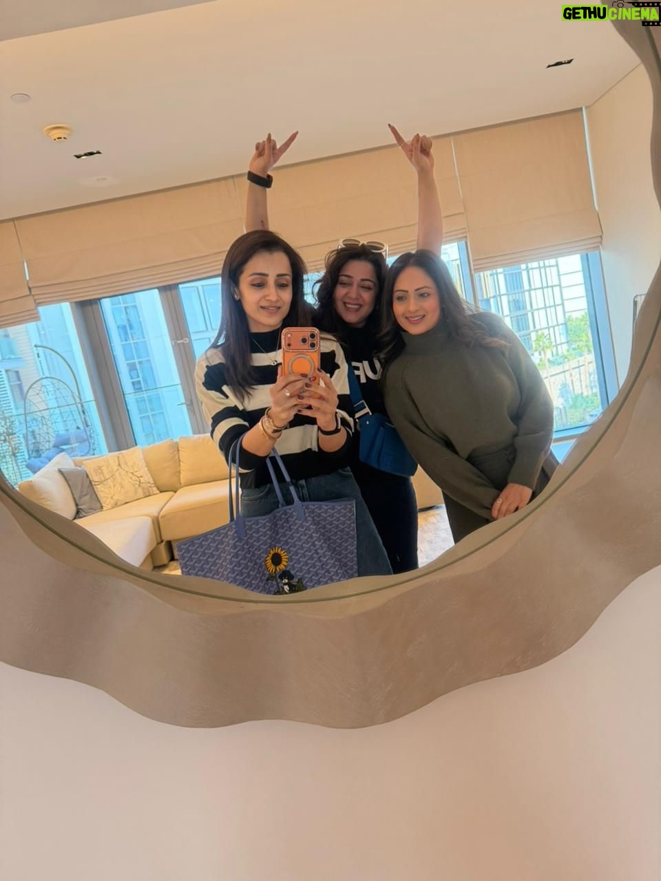 Nikesha Patel - 59.4K Likes - Girls trip reunion! #dubai #bluewaterisland @trishakrishnan  @charmmekaur