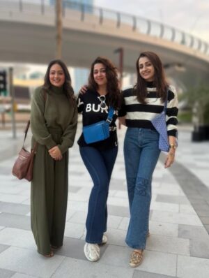 Nikesha Patel Instagram - Girls trip reunion! #dubai #bluewaterisland @trishakrishnan @charmmekaur