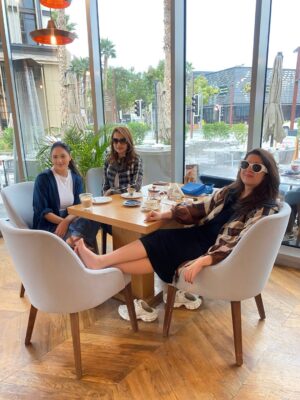 Nikesha Patel Instagram - Lunch time ! #dubai #realfriends #realhearts @charmmekaur @trishakrishnan