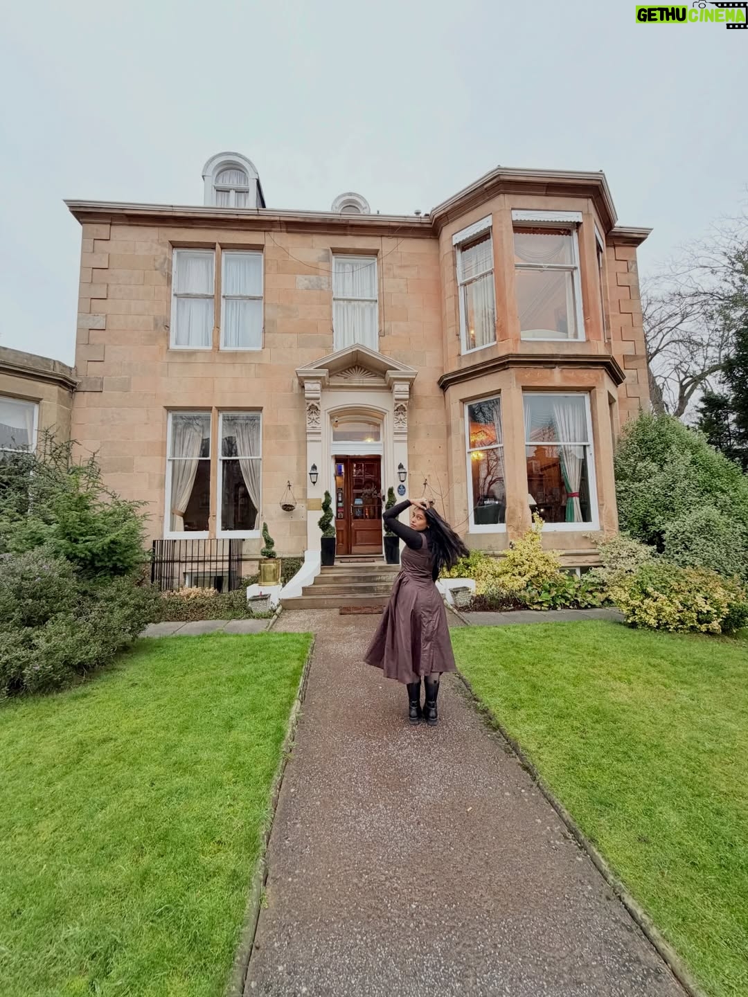 Nikitha P Khatri - 2.3K Likes - Day 1 in Scotland 🇬🇧✨
Edinburgh welcomed us first, and we stayed @kildonanlodgehotel — cozy, calm, and the perfect start to the journey.
Warm vibes, good space, and that first day excitement setting in 💫
Scotland, we’re just getting started 🏴💙 

Wearing : 
polo neck top @hm 
Dress : @truewestfashion 
Boots : @primark