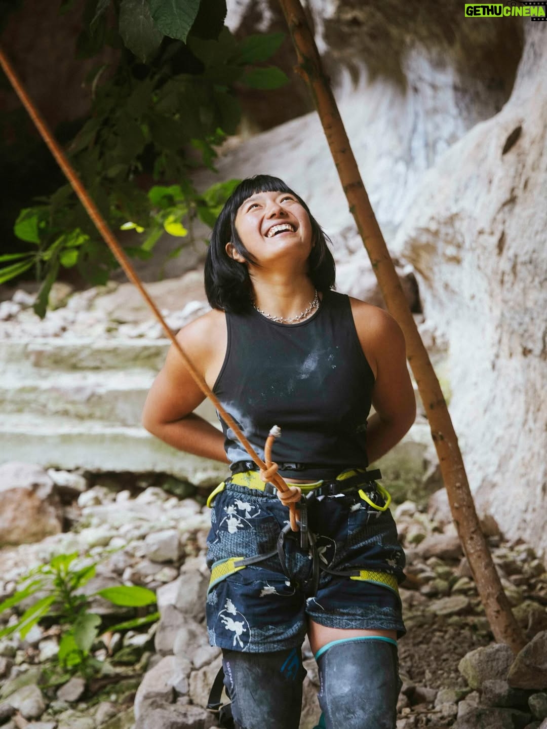 Nina Caprez - 2.4K Likes - @arcteryx is my partner since 16 years. It’s not just a sponsoring, it’s a life share experience.
I was able to attend the @arcteryx climb summit in Mexico. I went with my 10 months old daughter and au paire Alex. I was surrounded by mostly young and hard core climbers. I realized how important my role as a stoke sharer and mentor is.
I climbed as hard as I could after 10 months post partum and it felt great to push. But I also realized how fragile my body still is after 3 pregnancies and 2 births. But climbing today is not just about me; it’s about giving, sharing and transmitting.

A huge thanks to @arcteryx for this amazing crew of humans. 
This climb summit has been one of the greatest ideas of @jonathansiegrist ever had! 💥 

#arcteryx #lovelife 

📸 @bearcam