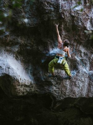 Nina Caprez Instagram - @arcteryx is my partner since 16 years. It’s not just a sponsoring, it’s a life share experience.
I was able to attend the @arcteryx climb summit in Mexico. I went with my 10 months old daughter and au paire Alex. I was surrounded by mostly young and hard core climbers. I realized how important my role as a stoke sharer and mentor is.
I climbed as hard as I could after 10 months post partum and it felt great to push. But I also realized how fragile my body still is after 3 pregnancies and 2 births. But climbing today is not just about me; it’s about giving, sharing and transmitting.

A huge thanks to @arcteryx for this amazing crew of humans. 
This climb summit has been one of the greatest ideas of @jonathansiegrist ever had! 💥 

#arcteryx #lovelife 

📸 @bearcam